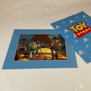 1996 Disneys TOY STORY Exclusive Commemorative Lithograph